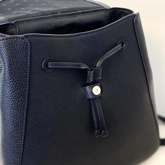 Kate Spade purse and wallet leila large flap backpack black - Picture 8 of 12